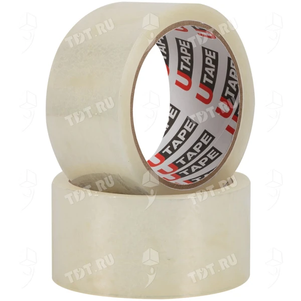 Клейкая лента прозрачная Utape, 48мм*66м*45мкм