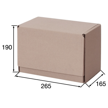 Почтовый короб «Бизнес», МК, тип «Г», 265*165*190 мм, T-21 В