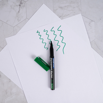 Маркер перманентный Gxin G-131, зеленый, 1-1.5 мм, 1 шт.