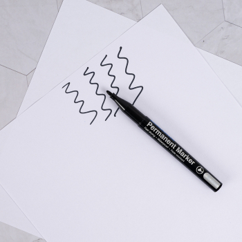 Маркер перманентный Gxin G-131, черный, 1-1.5 мм, 1 шт.