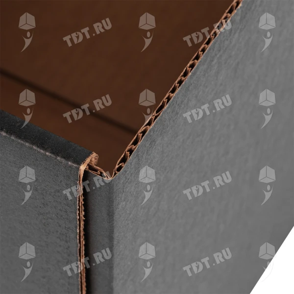 Короб архивный №9 «Вlack limited edition», чёрный, А4, 330*230*230 мм, Т-24