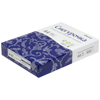 Офисная бумага для печати Снегурочка, формат А4, 500 листов/пачка, 80 г/м²