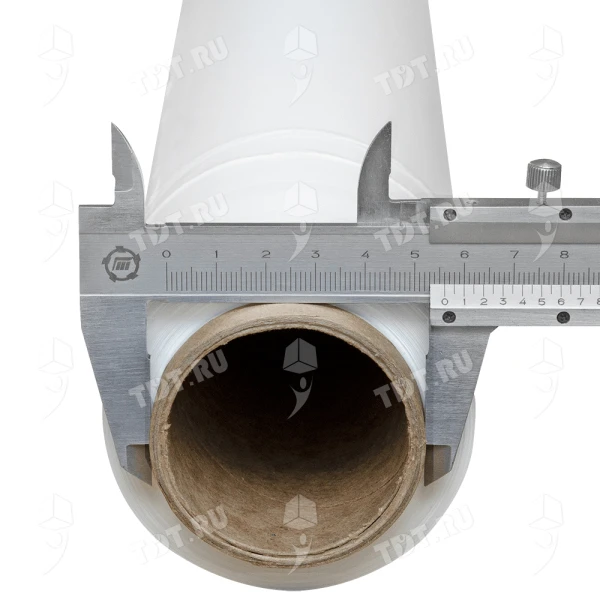 Стрейч пленка белая в рулоне, 500 мм, 20 мкм, 1.2 кг, 1 сорт