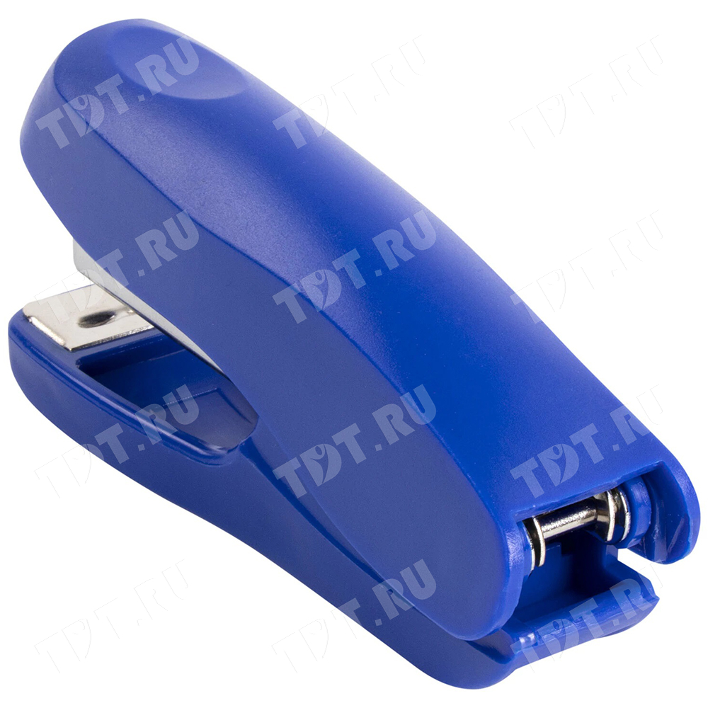 Степлер STAFF для скоб №24/6 и №26/6, пластик, синий, 20 листов