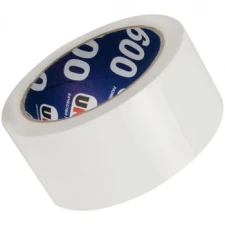 Клейкая лента белая Unibob®, 48мм*66м*45мкм