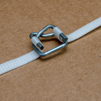 Проволочная оцинкованная пряжка для лент ПЭТ и ПП 13 мм, 1000 шт./уп. Проволочная оцинкованная пряжка для лент ПЭТ и ПП 13 мм, 1000 шт./уп.