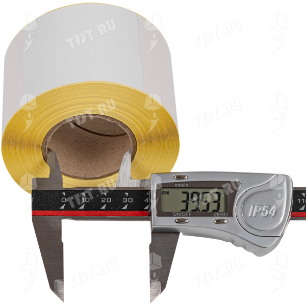 Термоэтикетки самоклеящиеся ЭКО 58*60 мм, втулка 40 мм, 500 шт./рол.