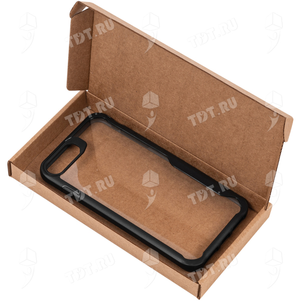 Коробка под чехол для телефона, бурая, 180*90*20 мм, Т24