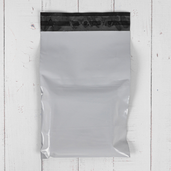 Курьер-пакет белый без печати, без кармана, 100*150+40 мм, 45 мкм, 1 шт.