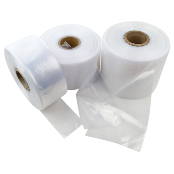 Рукав ПВД прозрачный, 14 см, 80 мкм, 485 м, 10 кг