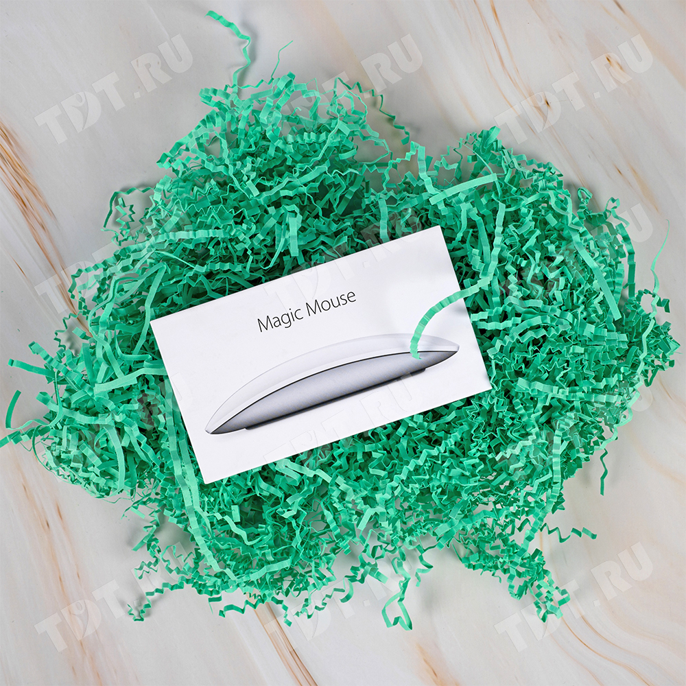 Бумажный наполнитель «Мятный», цветная бумага, 1 кг