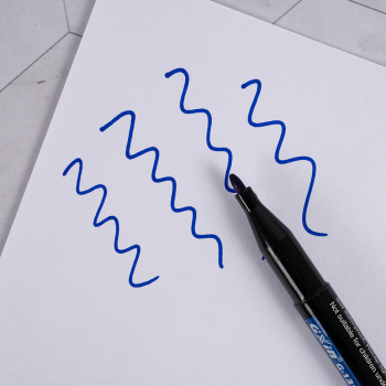 Маркер перманентный Gxin G-131, синий, 1-1.5 мм, 1 шт.