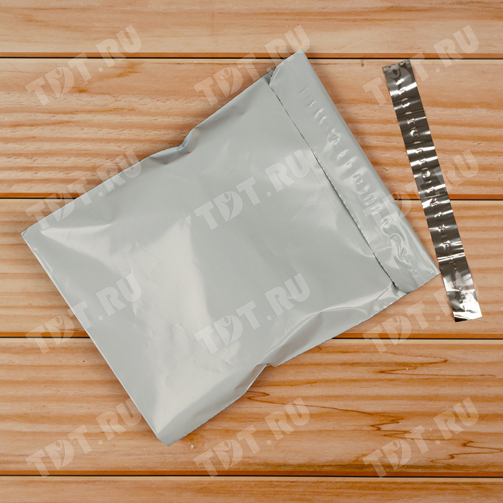 Курьер-пакет белый без печати, без кармана, 100*150+40 мм, 40 мкм, 1 шт.
