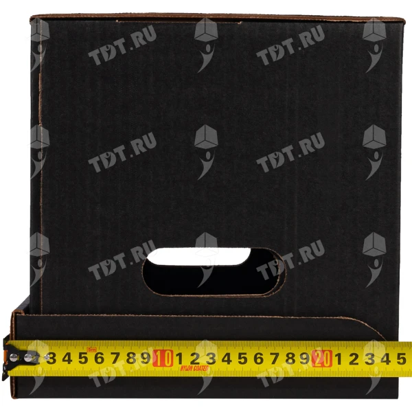 Короб архивный №9 «Вlack limited edition», чёрный, А4, 330*230*230 мм, Т-24