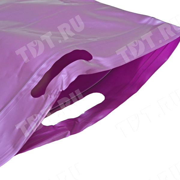 Пакеты Zip Lock с ручкой, вишневый металлик, 350*350 мм, 100 мкм, 100 шт.