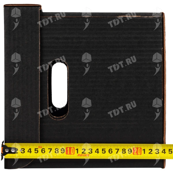 Короб архивный №9 «Вlack limited edition», чёрный, А4, 330*230*230 мм, Т-24