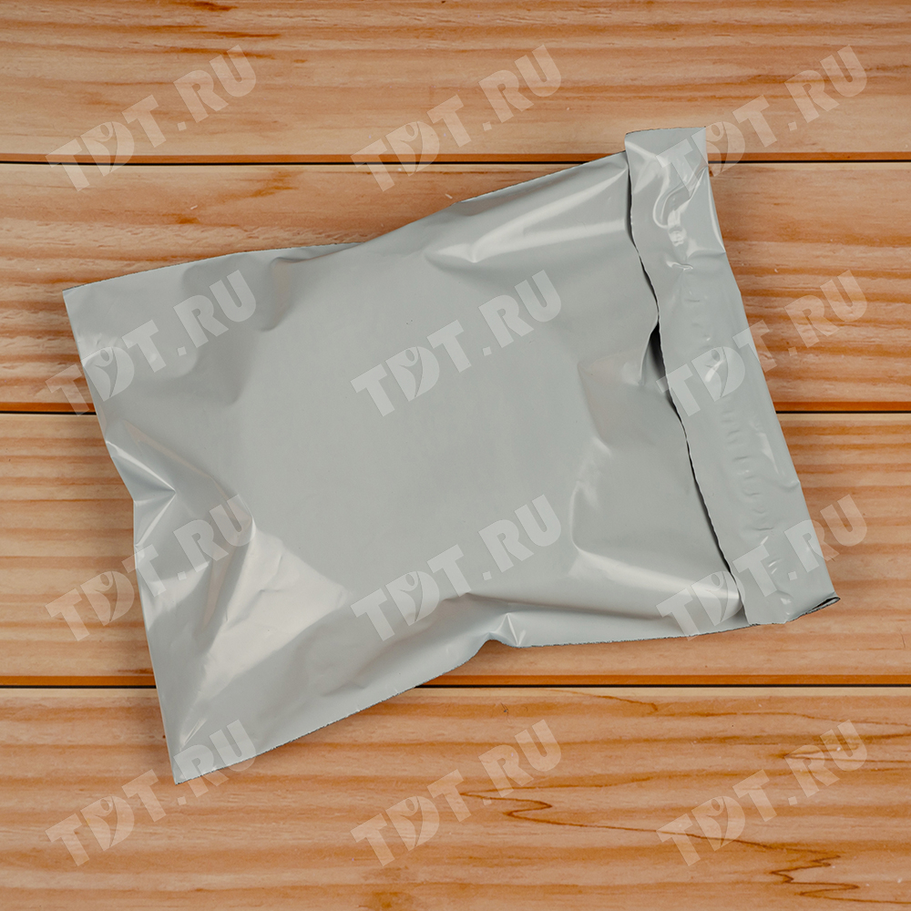Курьер-пакет белый без печати, без кармана, 190*240+40 мм, 40 мкм, 1 шт.